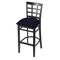 Holland Bar Stool Co 25" Counter Stool, Black Finish, Canter Twilight Seat 313025Blk002 - alternate 1
